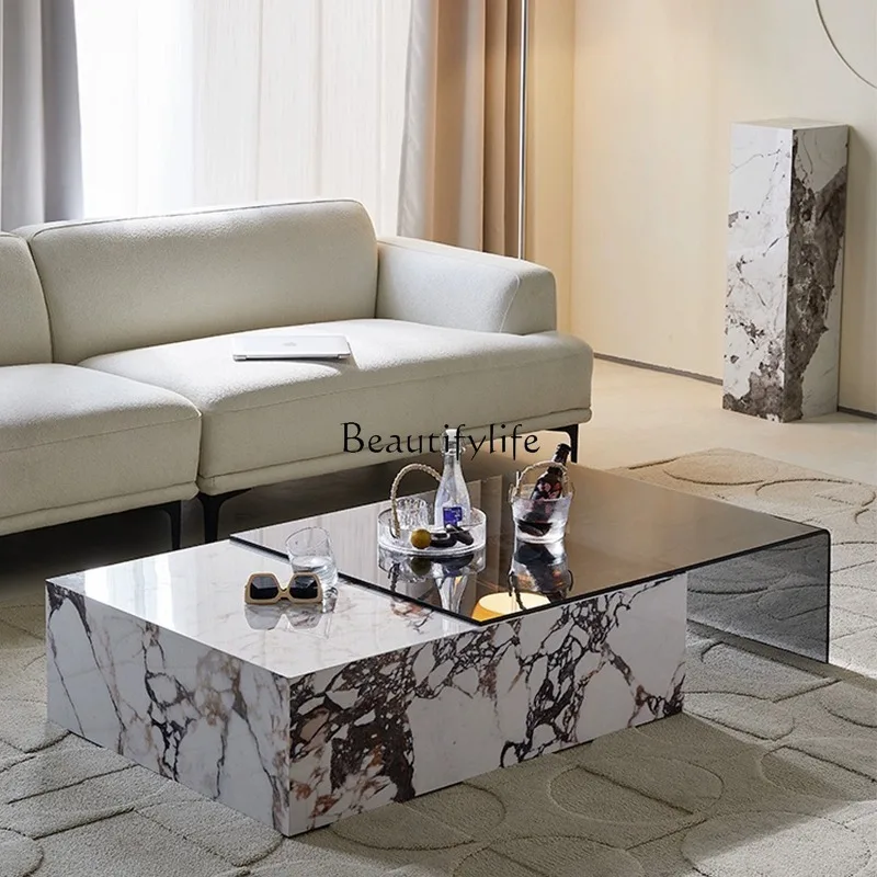 *мраморный журнальный столик простой - Фотография_3