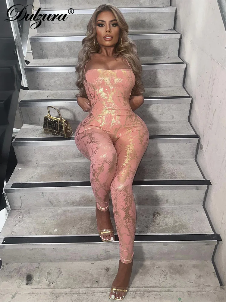 Комбинезон dulzura с открытой спиной и перекрестными бретелями