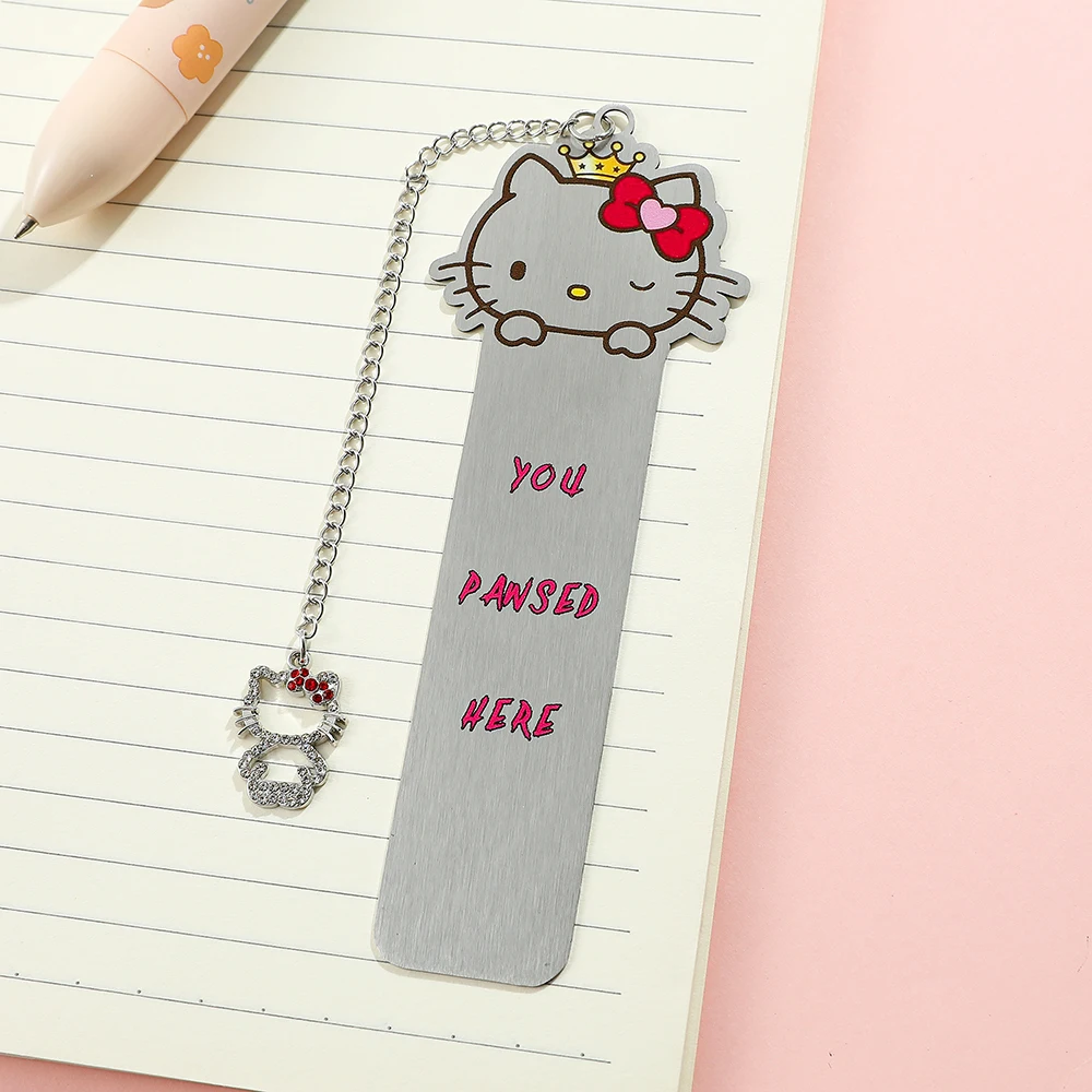 Металлические закладки hello kitty из нержавеющей стали - Фотография_3