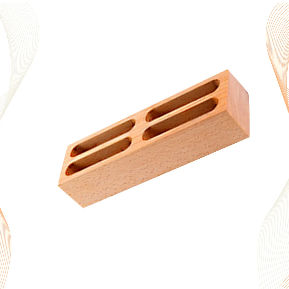 Деревянная визитная коробка с 4 отделениями в стиле ретро - Фотография_6