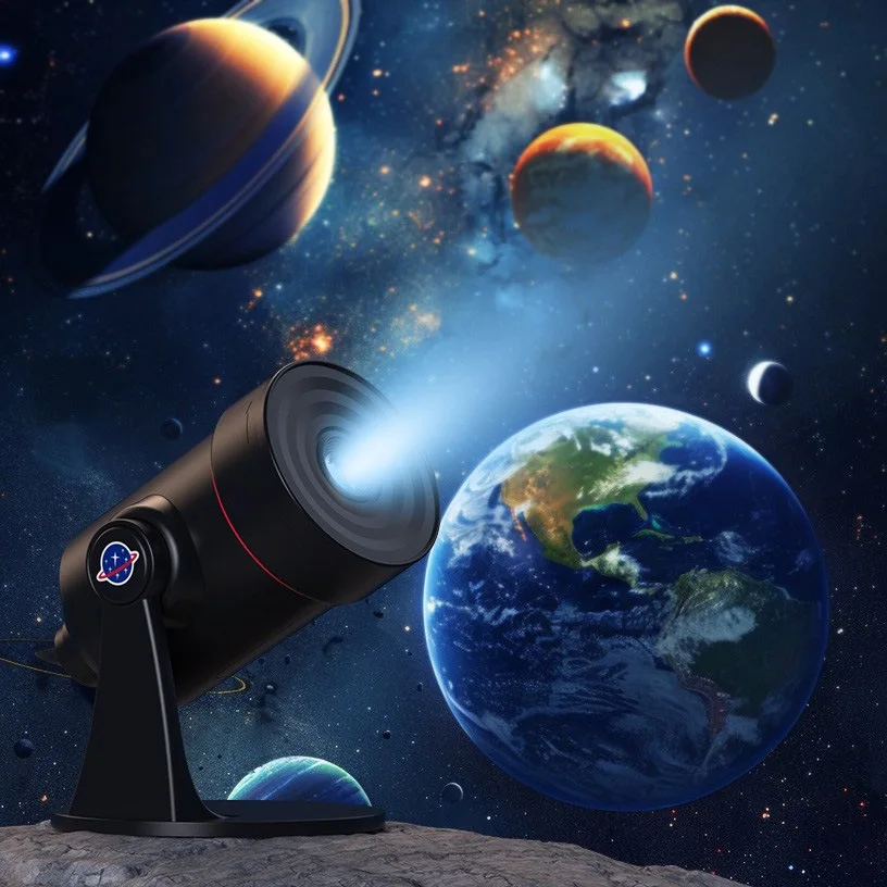 Ночник galaxy, звездный проектор hd - Фотография_4