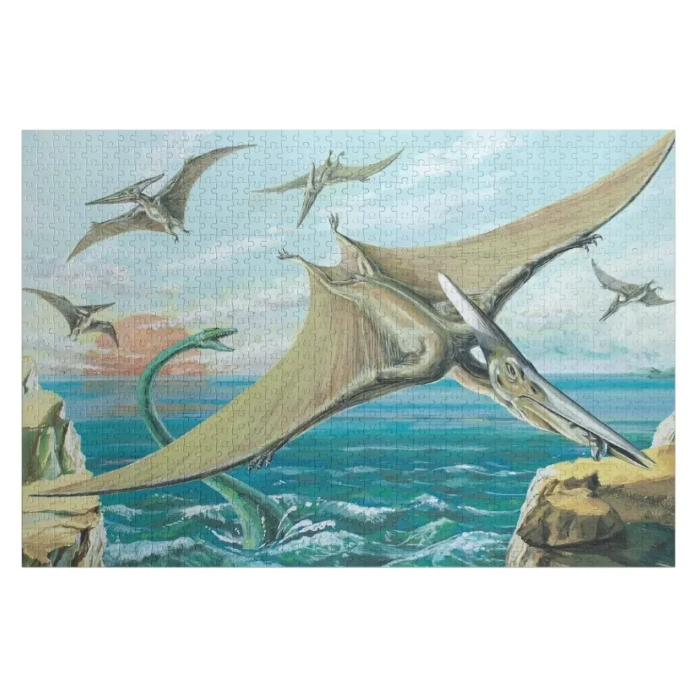 Пазл pteranodon, деревянное имя,