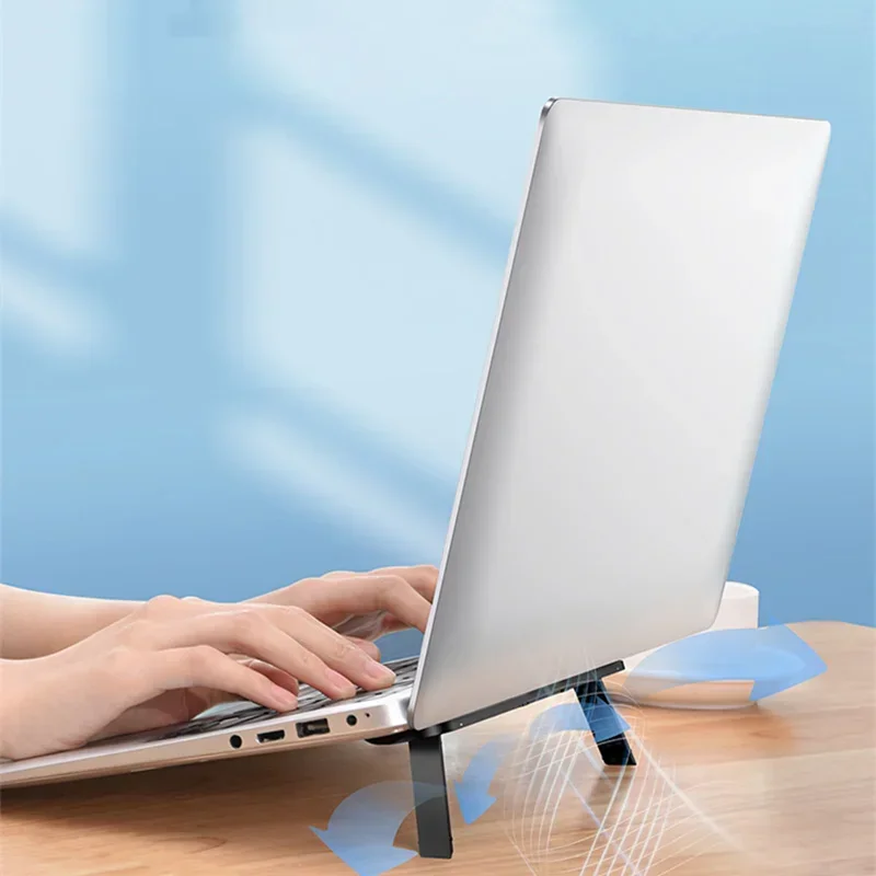 Универсальный держатель для ноутбука macbook pro 13 15 air lenovo samsung - Фотография_5