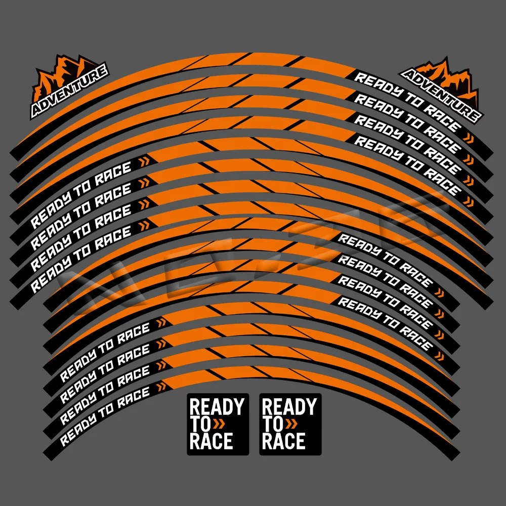 Светоотражающая наклейка на колесо мотоцикла - Фотография_6
