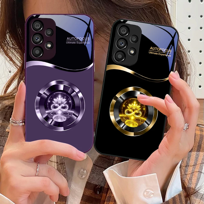 Круглый золотой лотос для samsung - Фотография_2