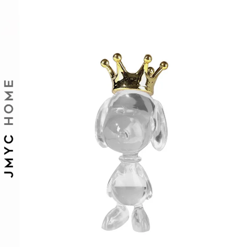 Подлинная милая собака с кристаллом и короной - Фотография_5