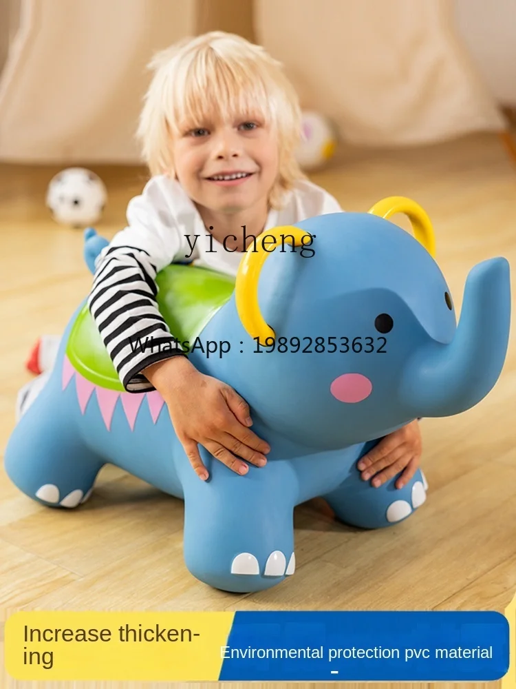 Zz детская прыгающая лошадь - Фотография_3