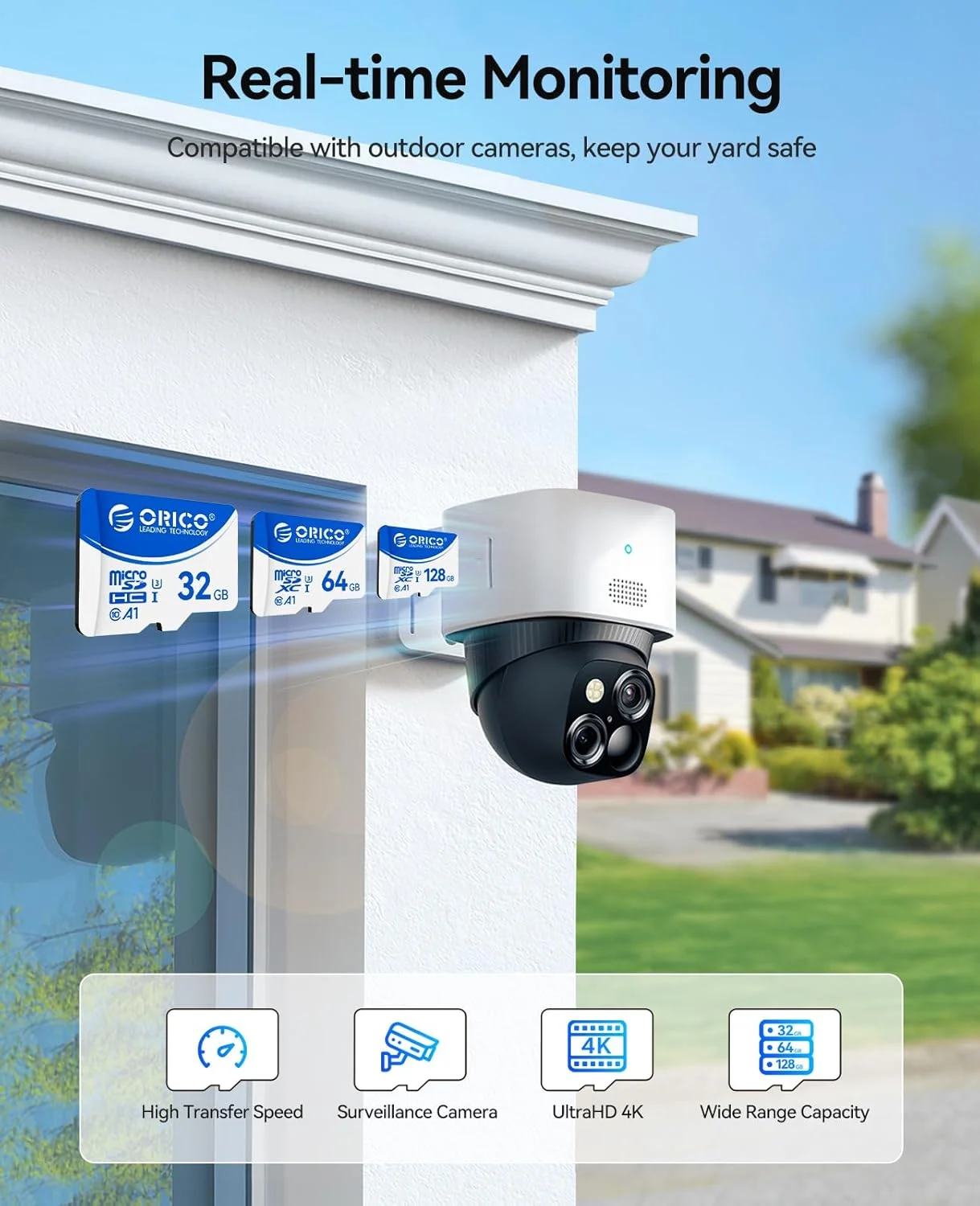 Карта памяти orico t3 128 гб microsdxc uhs-i - Фотография_3