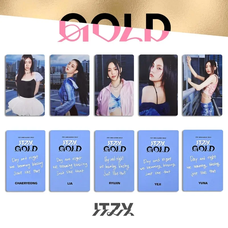 Kpop girl group itzy лазерная карта - Фотография_3