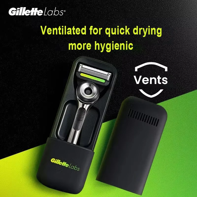Дорожная коробка для бритвы gillette labs - Фотография_3