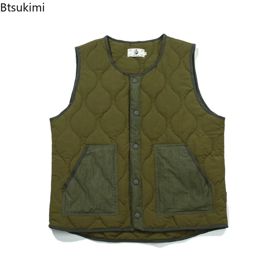 Хлопковая куртка без рукавов