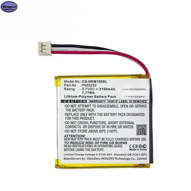 Banggood подходит для аудиобатареи harman/kardon esquire mini bluetooth - Фотография_2