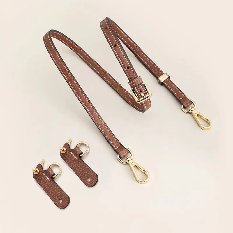 Кожаный сменный ремень для сумки через плечо для мини-сумки longchamp - Фотография_6