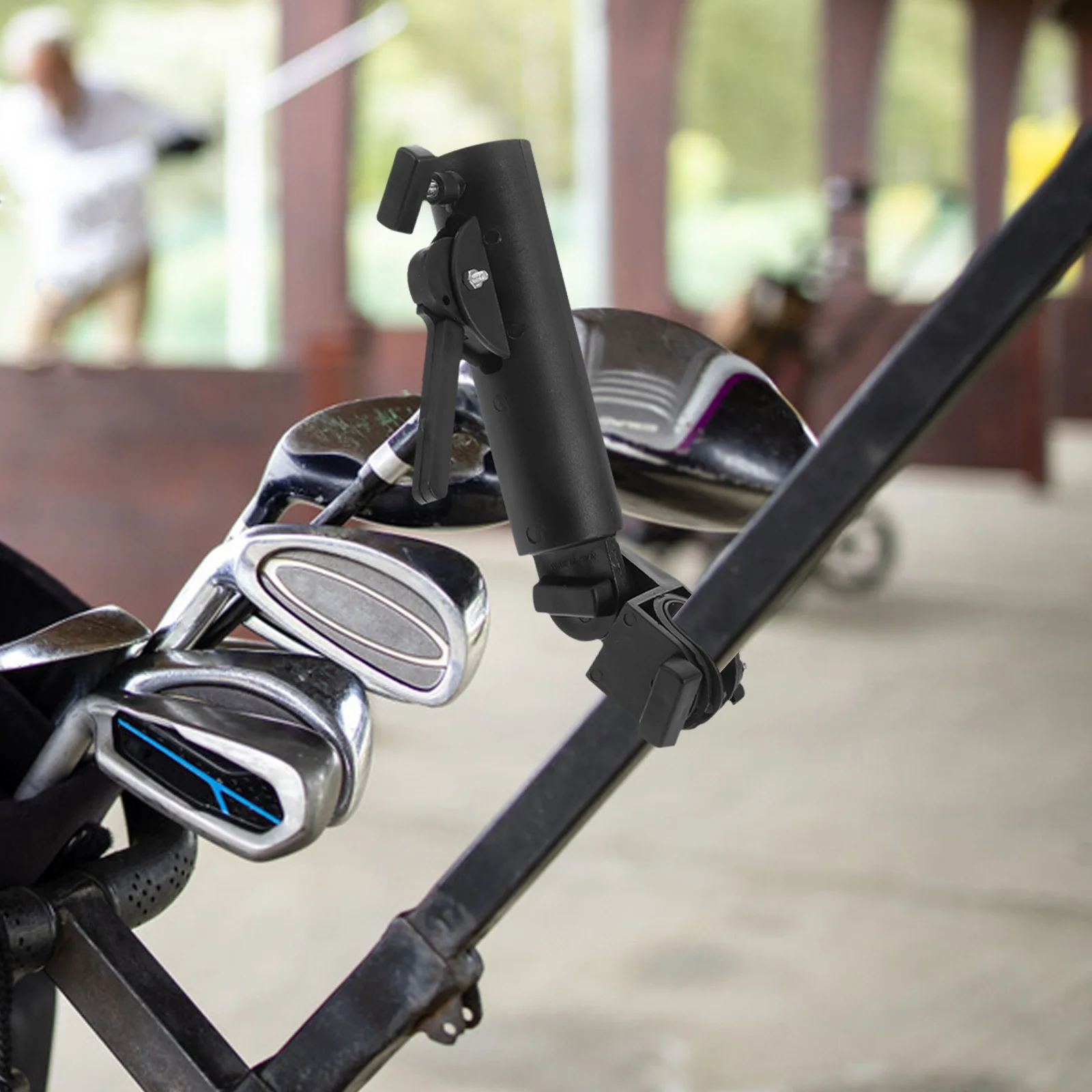 Держатель для зонта для тележки для гольфа - Фотография_3