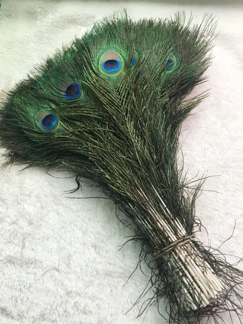 Натуральные перья павлина - Фотография_3