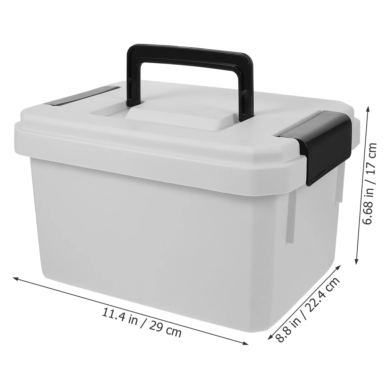 Двухслойный ящик для хранения лекарств большой емкости - Фотография_5