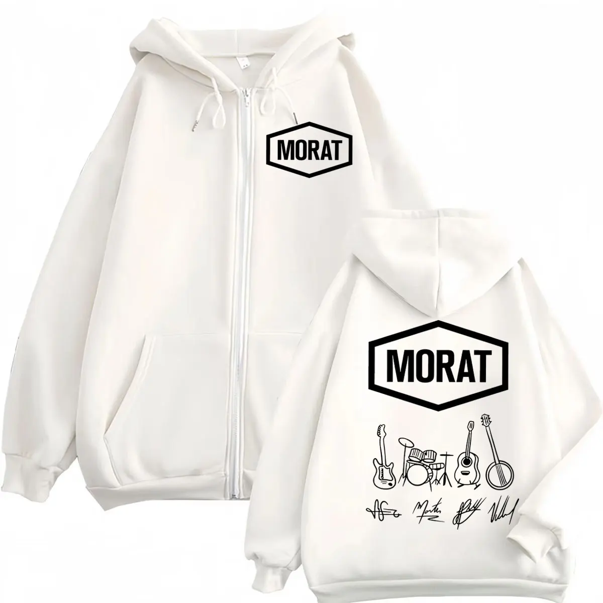 Толстовки на молнии morat colombia band merch - Фотография_2