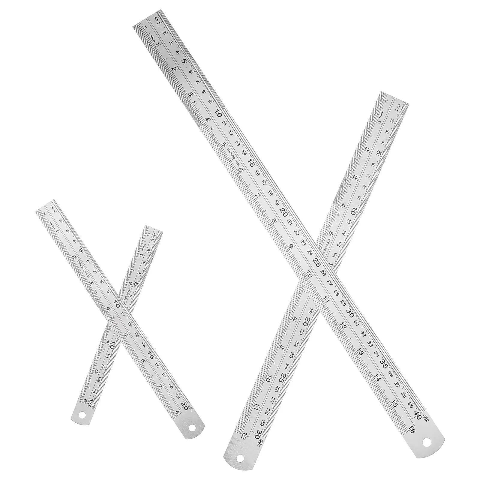 Набор линеек из нержавеющей стали