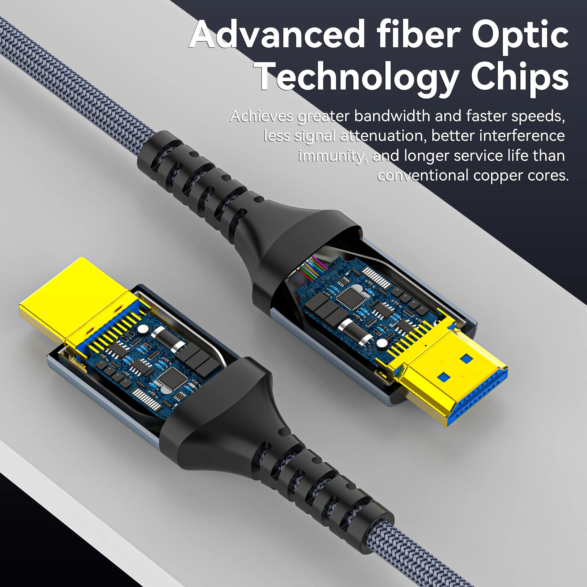 Оптоволоконный кабель 8k hdmi 2 - Фотография_2