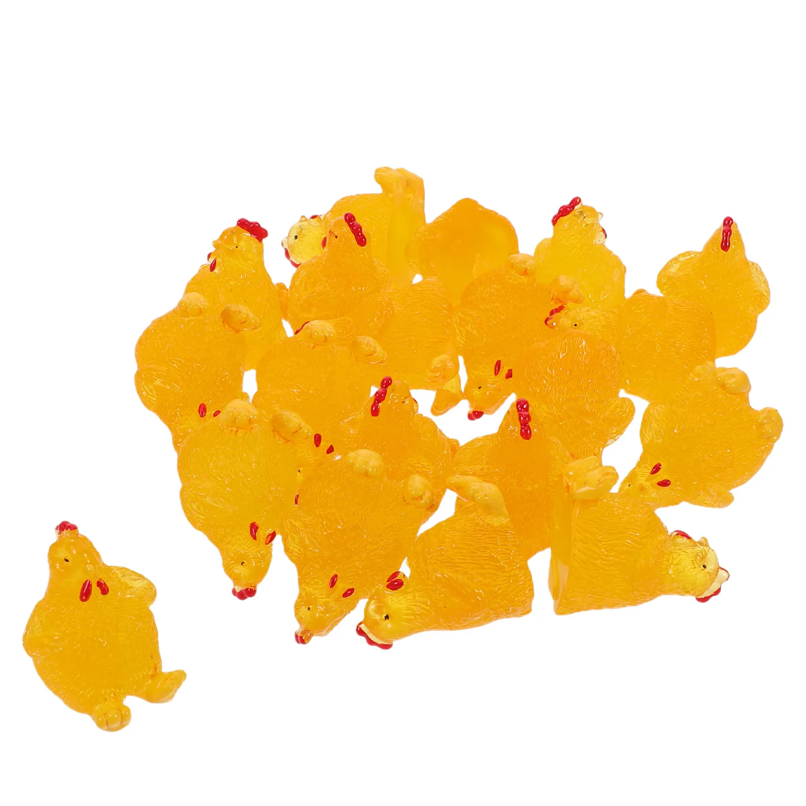 Мини-фигурки цыплят из смолы - Фотография_4