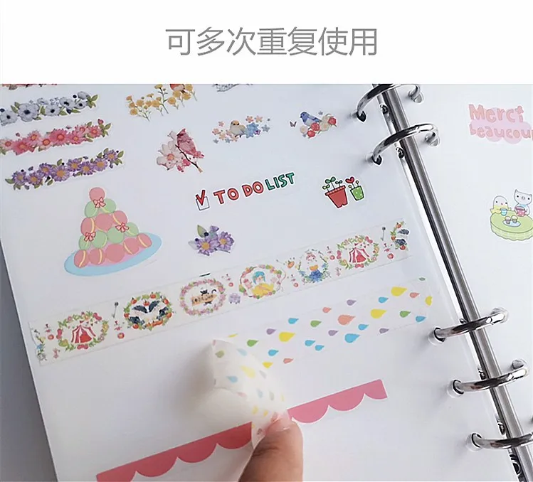 A5 a6 a7 белая бумага с вкладышами - Фотография_2