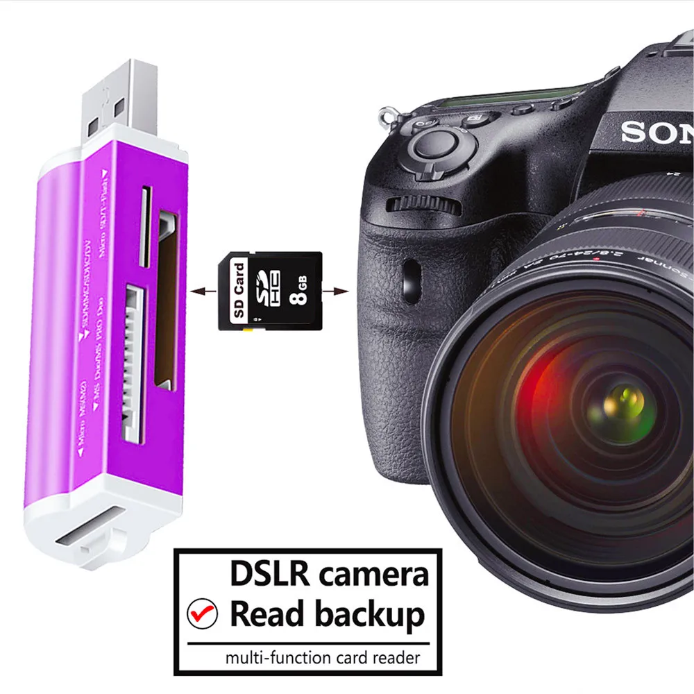 Устройство чтения карт micro sd 4 в 1 - Фотография_5