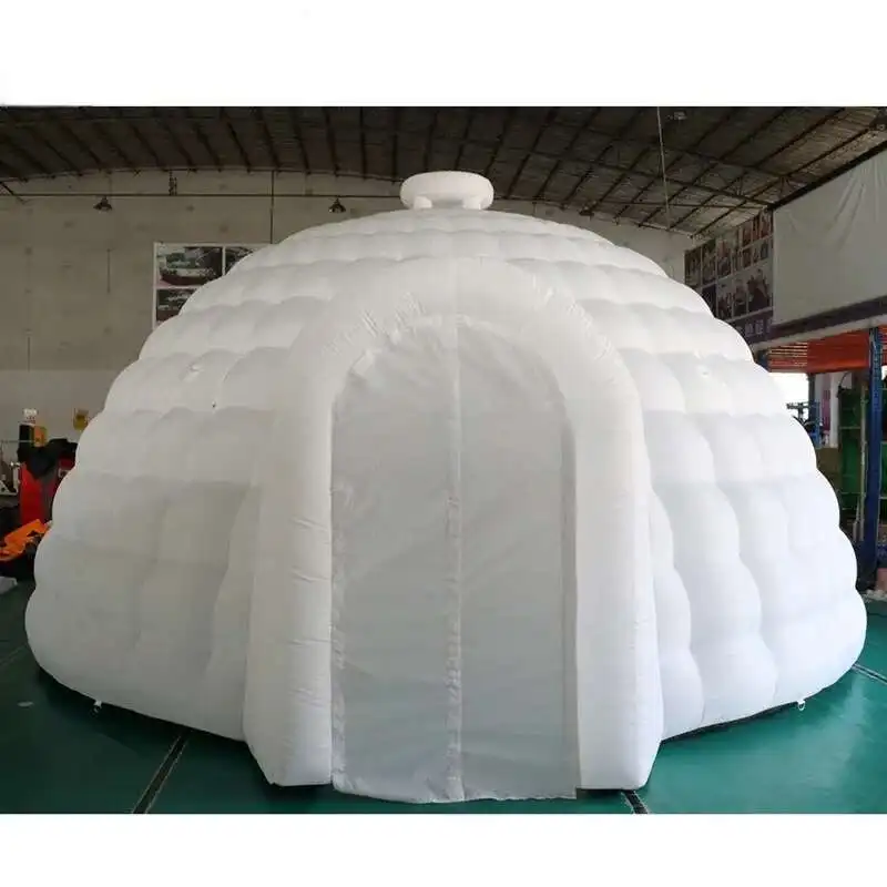 Маленькая палатка iatable white igloo dome 6x3 - Фотография_2