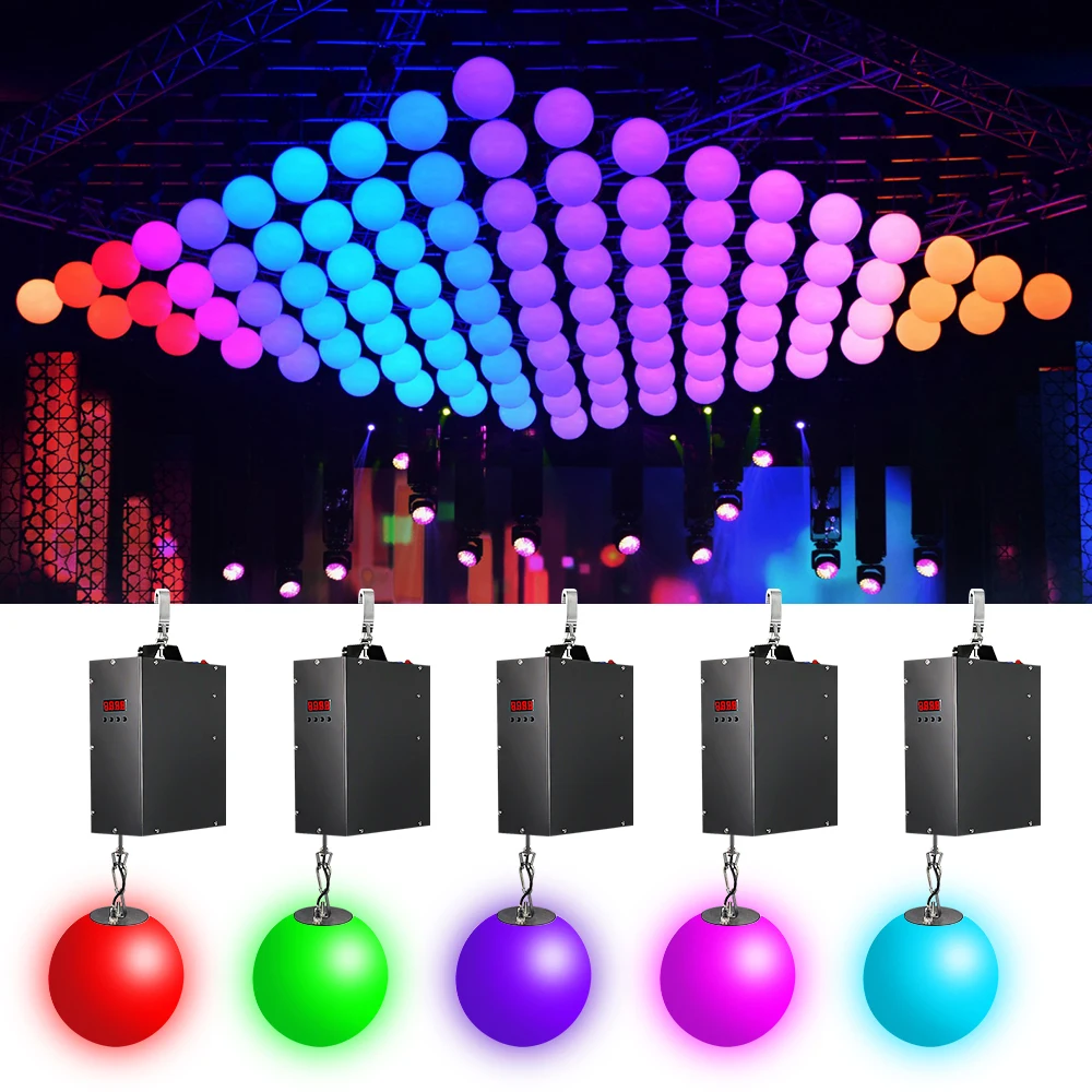 Светодиодный cnc подъемный шар rgb