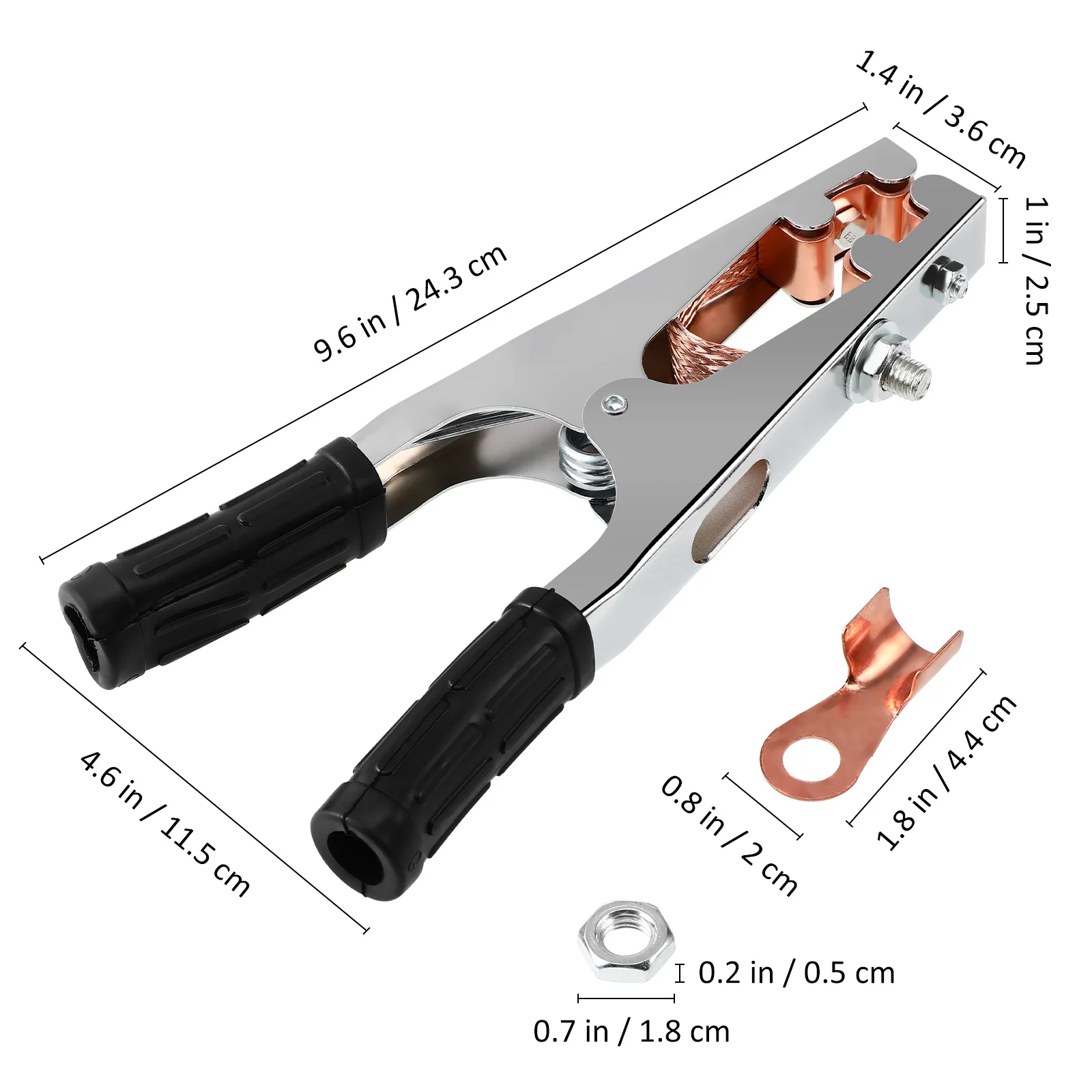 Сверхмощный сварочный зажим заземления 800a - Фотография_5