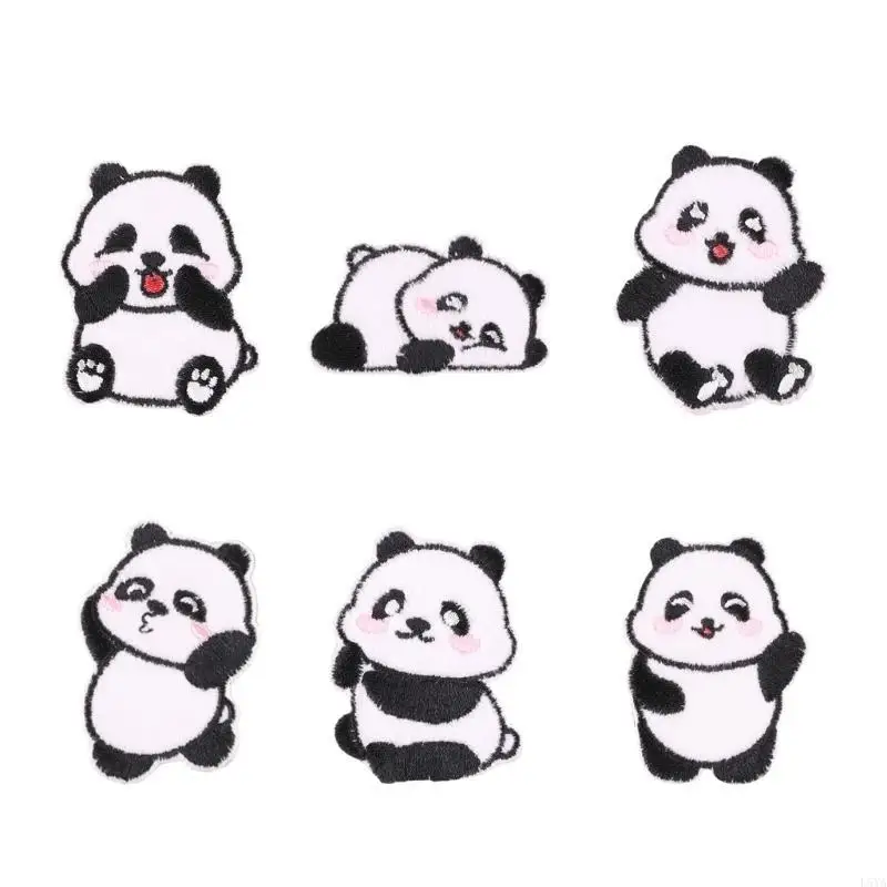 L5ya 6pieces panda theme patches - Фотография_5