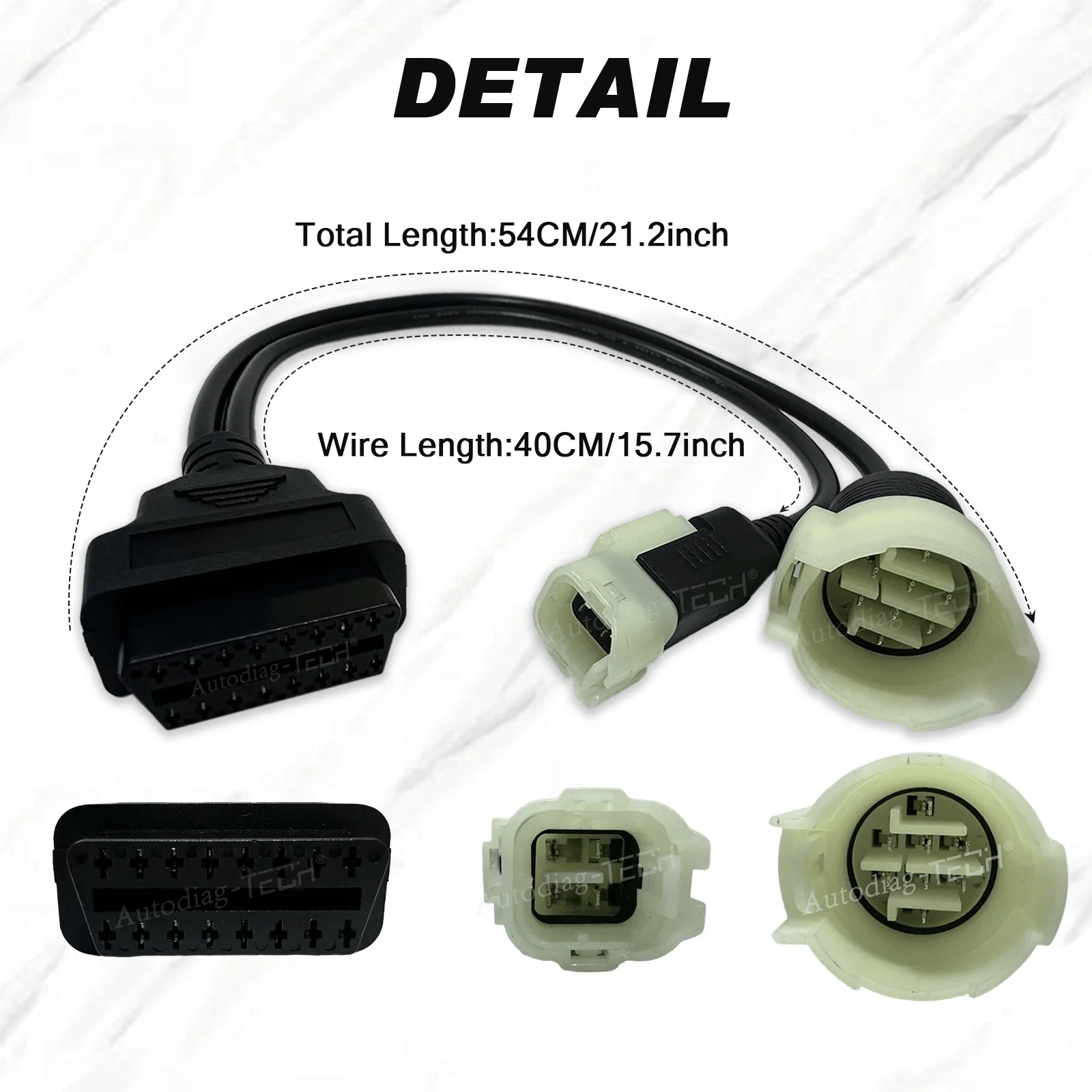 Разъем obd мотоцикла для honda - Фотография_4