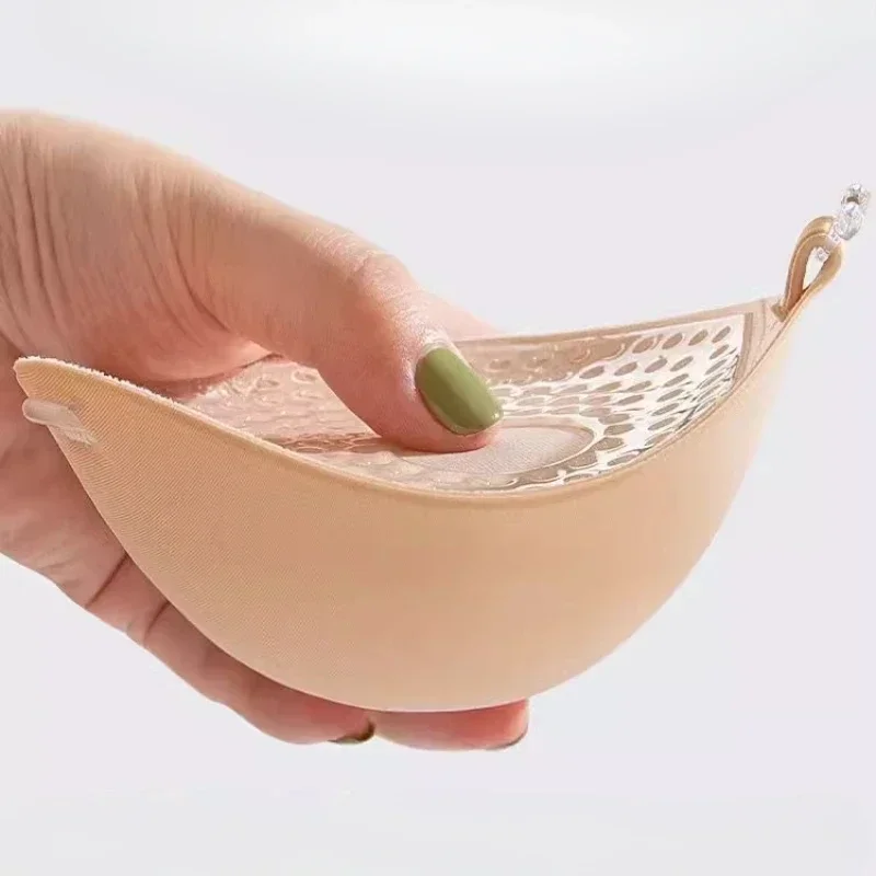 Утолщенный сексуальный женский дышащий клейкий бюстгальтер 5 см - Фотография_3