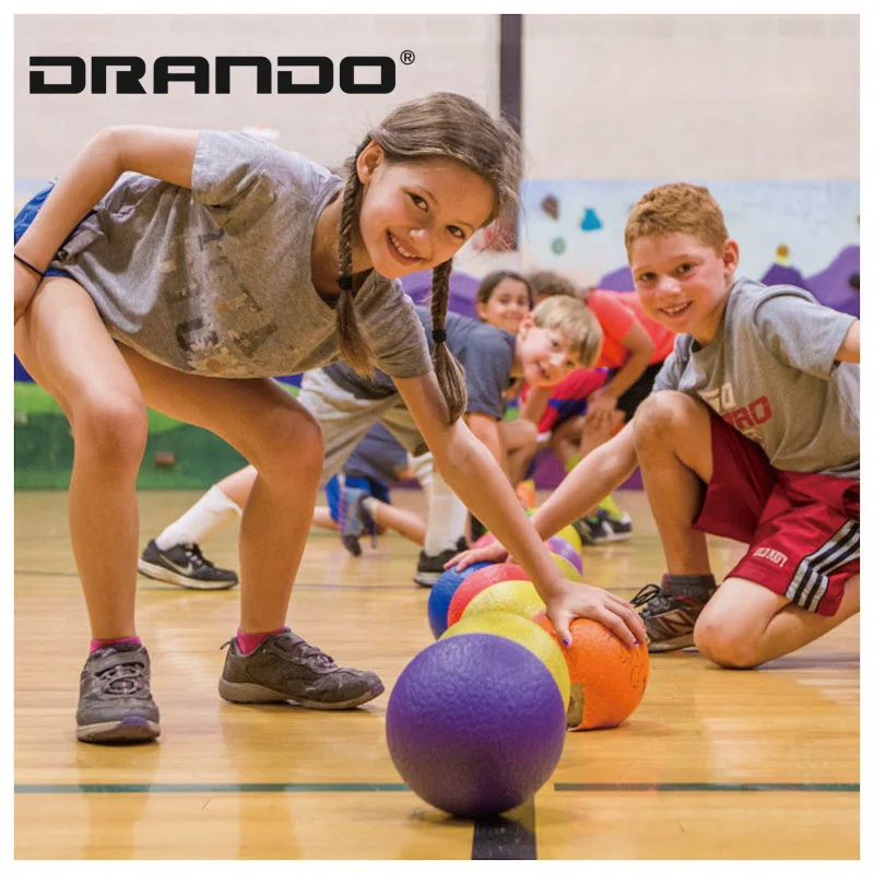 5-дюймовый мяч dodgeball из пеноматериала с низким отскоком