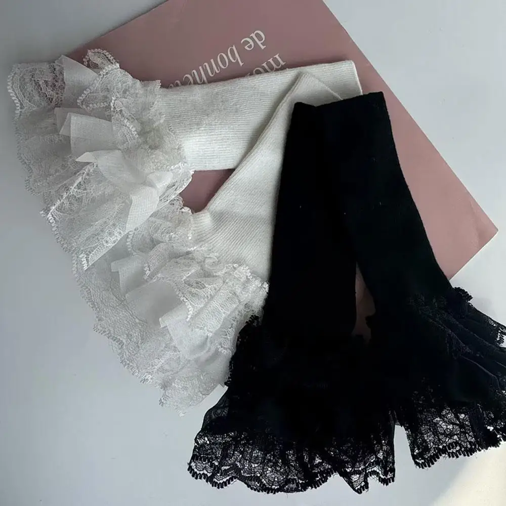 * вязаная лоскутная рубашка с рукавами в стиле лолиты - Фотография_5