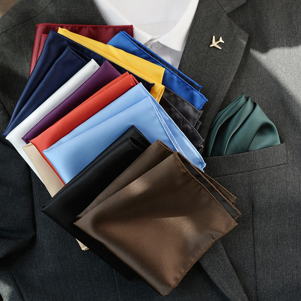 Мужские однотонные носовые платки