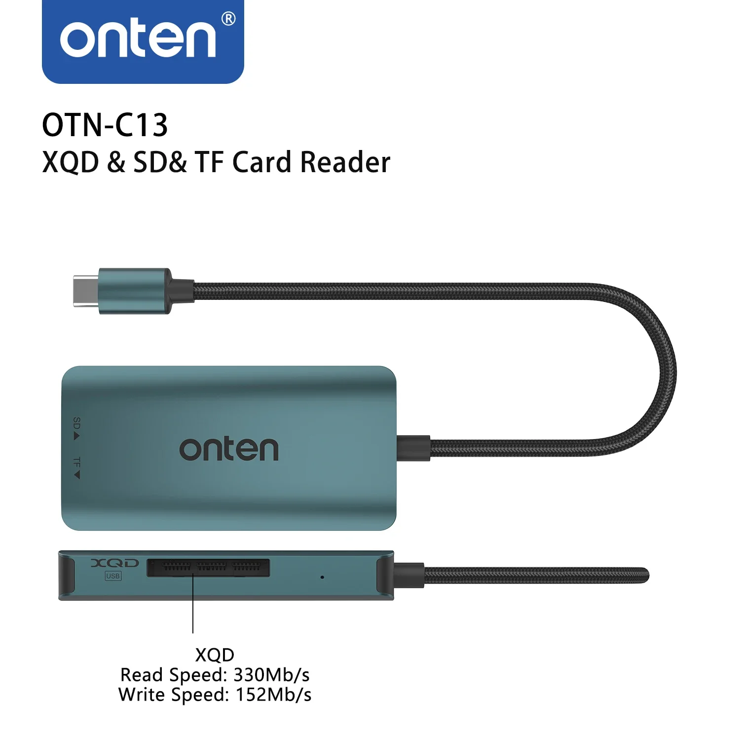 Onten original otn-c13 type c to xqd - Фотография_4