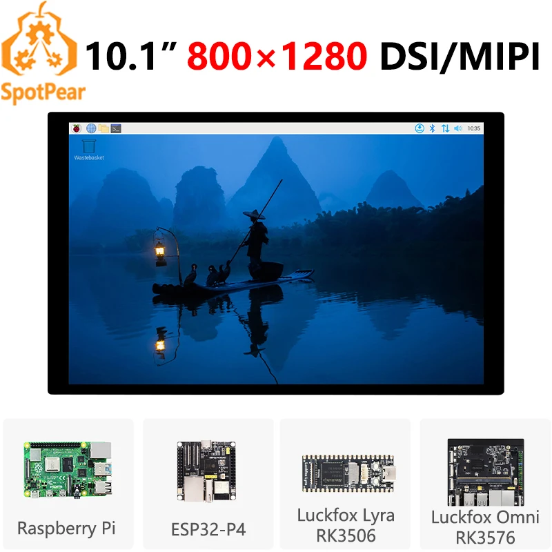 Raspberry pi 10,1-дюймовый жк-дисплей - Фотография_2