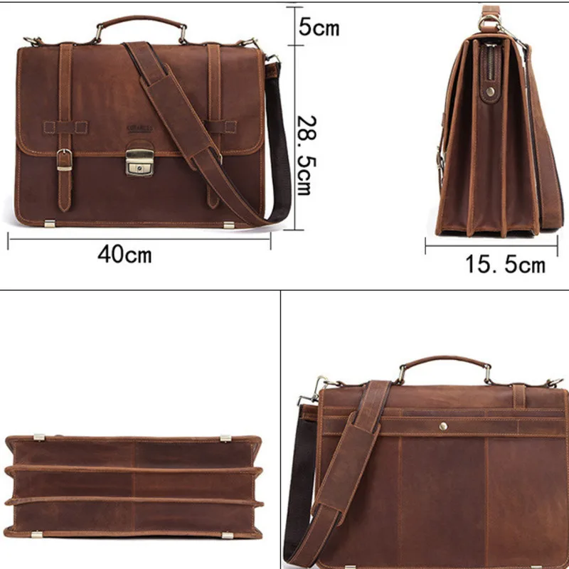 New fashionable leather briefcases - Фотография_4