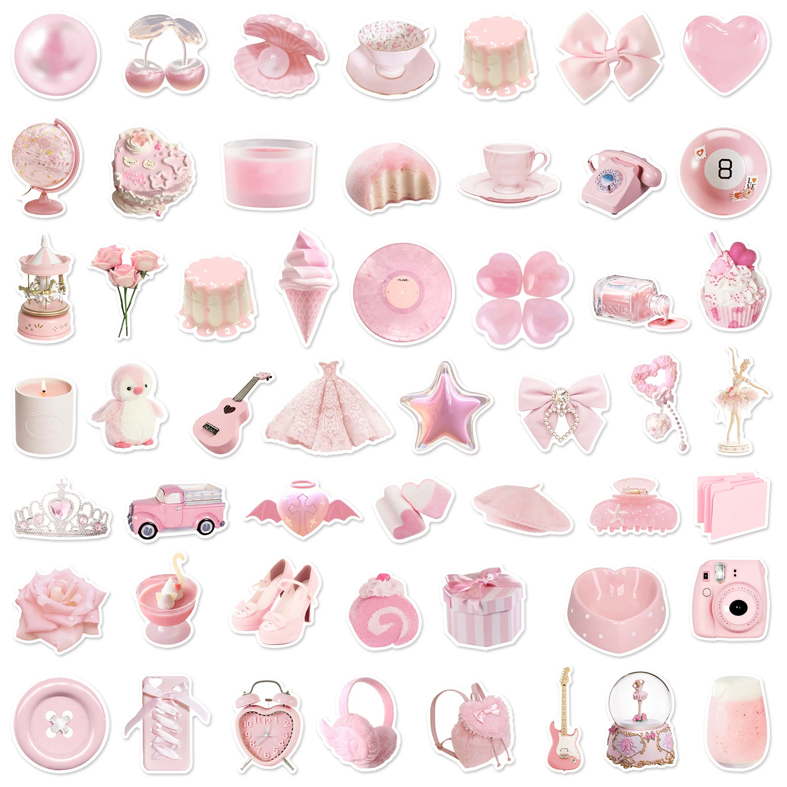 Милые розовые фотообои в стиле ins - Фотография_6