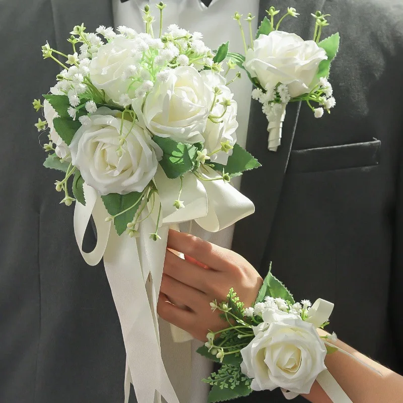 Sz-006 свадебный пакет искусственных цветов - Фотография_6