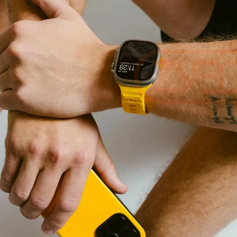Спортивный ремешок для apple watch ultra 9 8 7 6 se 5 - Фотография_6