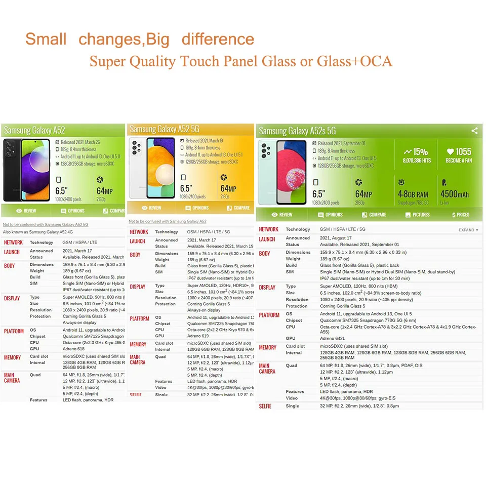 Замена для samsung galaxy a52 a52s - Фотография_5