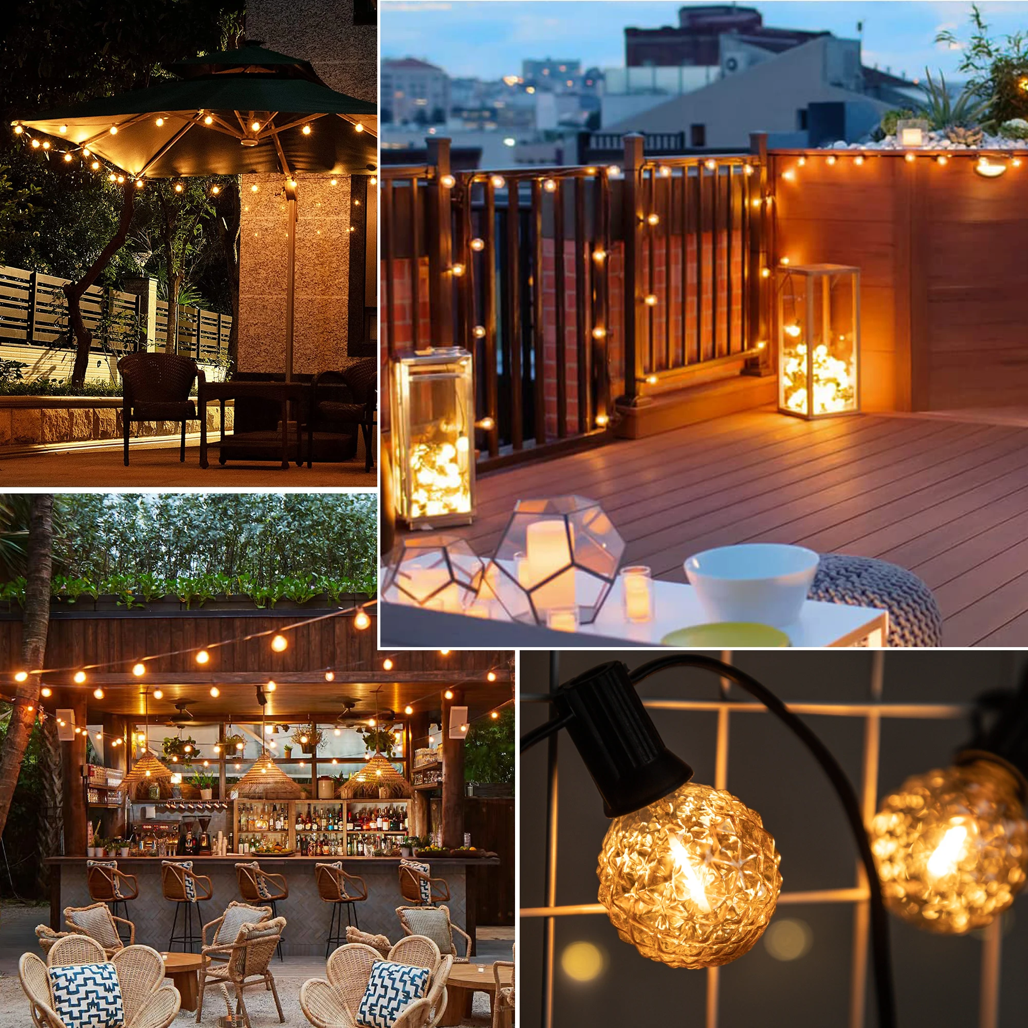 G40 декоративные фотолампы в форме алмаза - Фотография_6