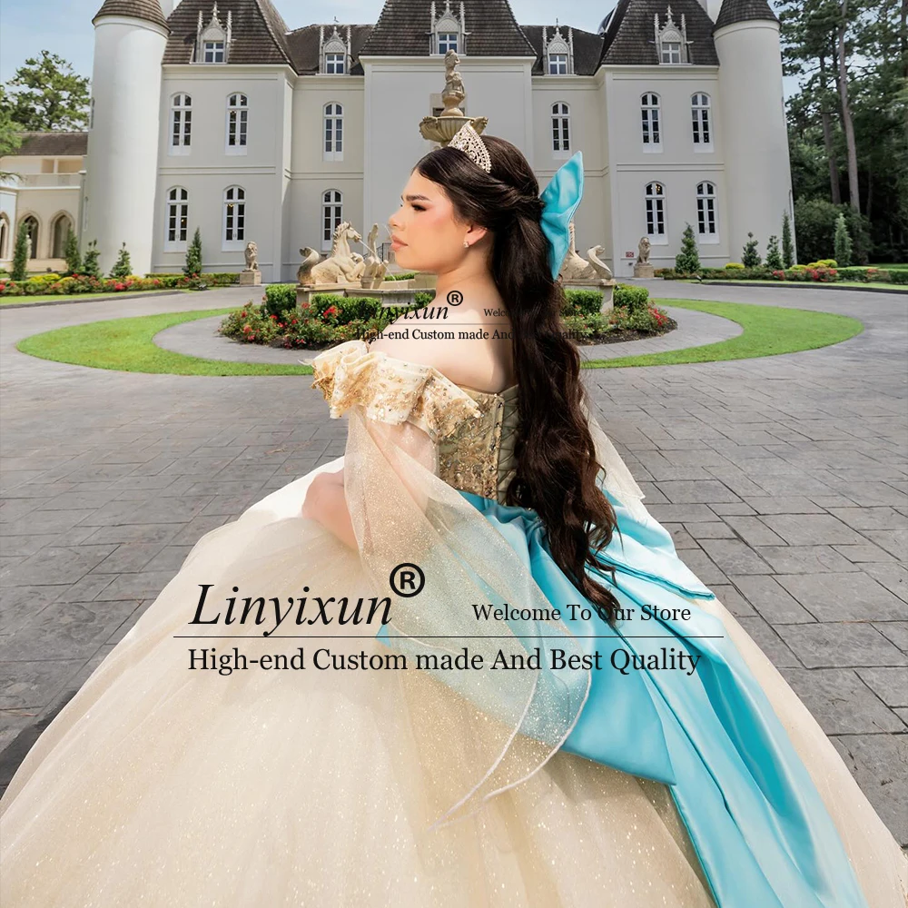 Изысканные блестящие платья quinceanera 2025 - Фотография_3
