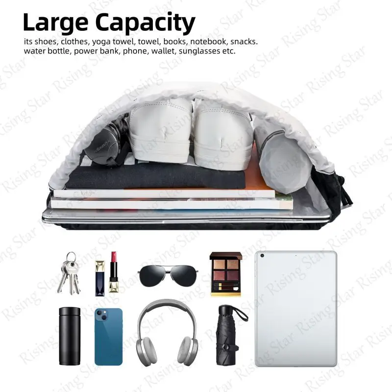 Рюкзак «таинственный вселенная планета галактики» для спортзала - Фотография_6