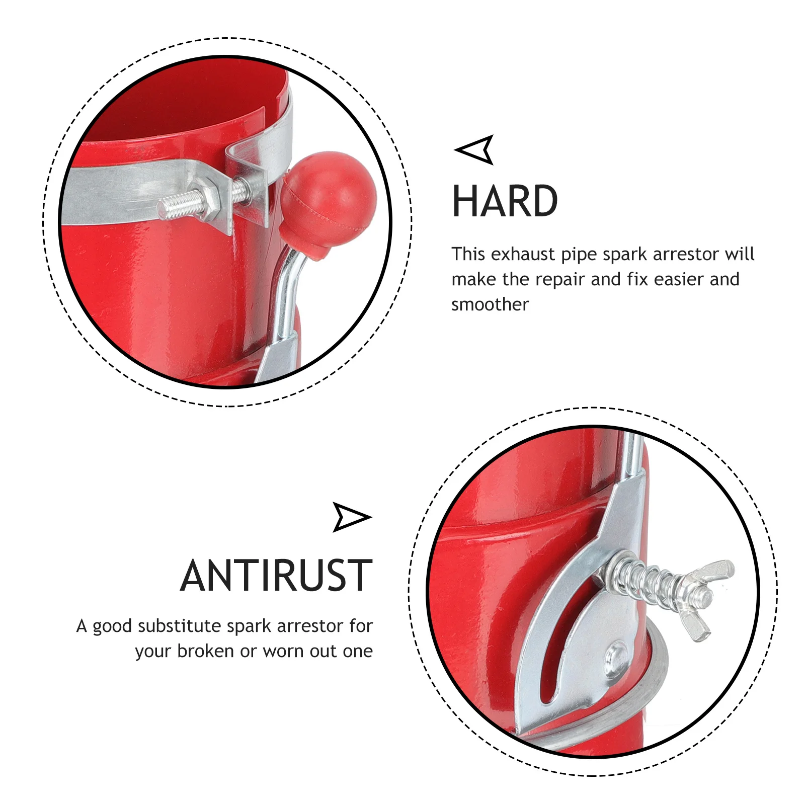 Прочный огнестойкий зажим для клапана из углеродистой стали