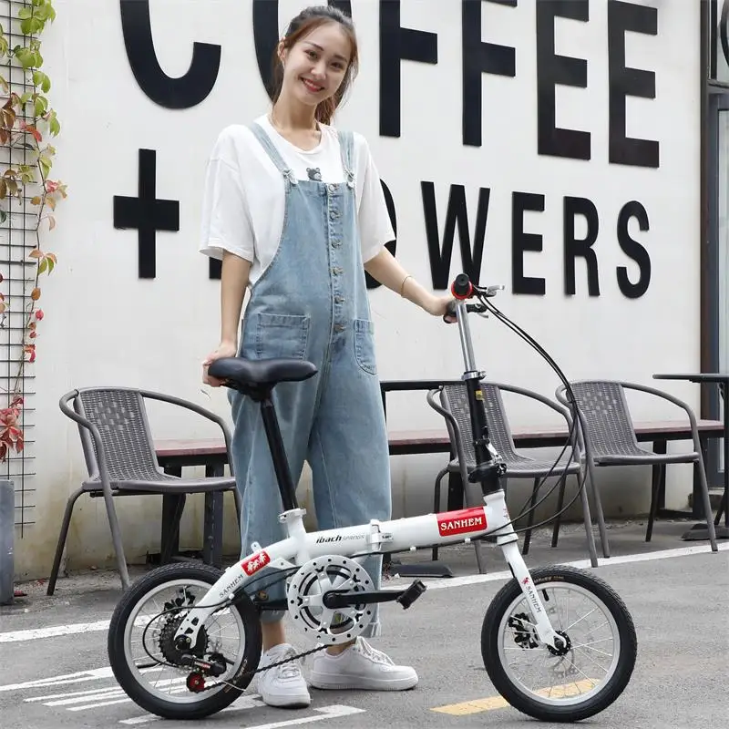 14-дюймовый складной велосипед