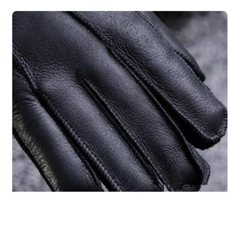 Сохраняющие тепло мужские перчатки - Фотография_5