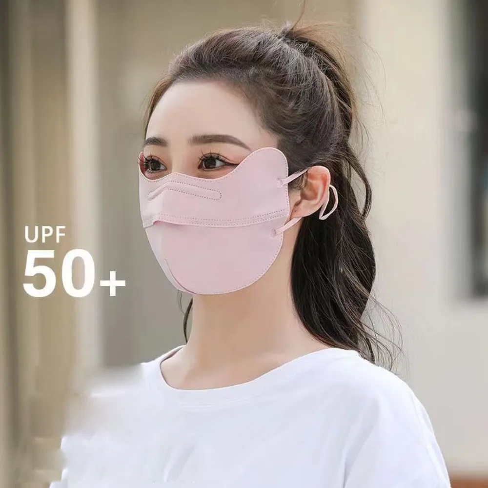 Маска для лица с защитой от уф-лучей upf50 + - Фотография_2