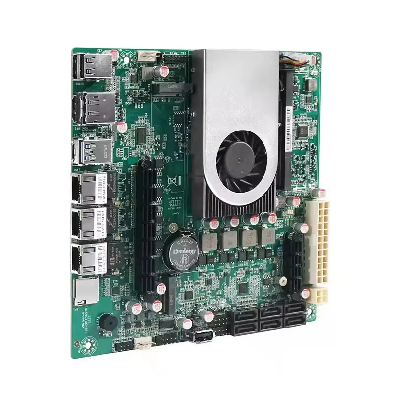 Topton intel twin lake n150 4-ядерная материнская плата itx nas 6 * sata3 - Фотография_6